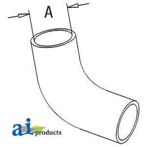 A-544080M1 Radiator Hose, Bottom PN: 544080M1