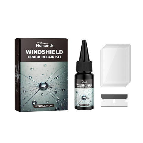Car Windshield Crack Repair Kit Nano-Fluid Quick Repairs Cracks For A Clear