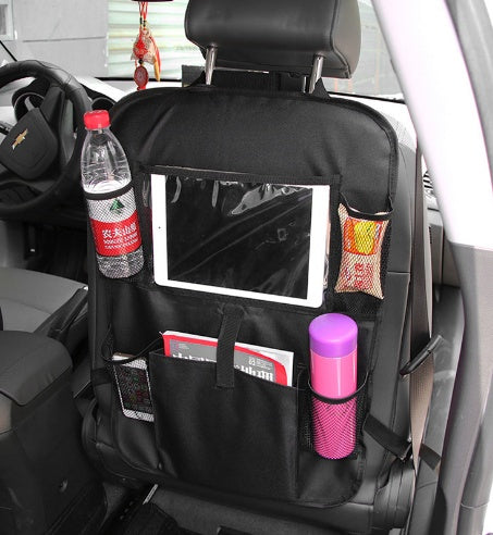 Car storage bag car seat back pocket bag car with IPAD bag