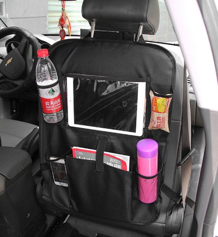 Car storage bag car seat back pocket bag car with IPAD bag