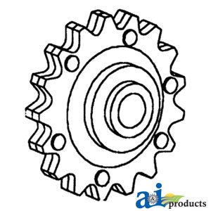 A-582389R91 Sprocket, Idler PN: 582389R91
