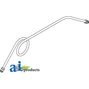 A-58367DAX Fuel Line, Tank To Strainer PN: 58367DAX