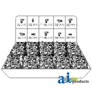 A-GFCD1 Grease Fitting Counter Assortment PN: GFCD1