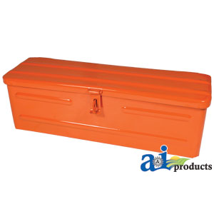 A-5A3OR Tool Box, Orange Metal PN: 5A3OR