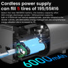 A22 Double Cylinder12V Cordless Portable Tyre Air Compressor