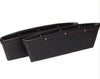 2pcs Car Seat Gap PU Leather Catch CatcherPocket Storage Organizer