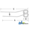 A-600038 Tedder Tooth, Red (RH) PN: 600038