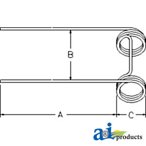 A-61727 Spring Harrow Tooth PN: 61727