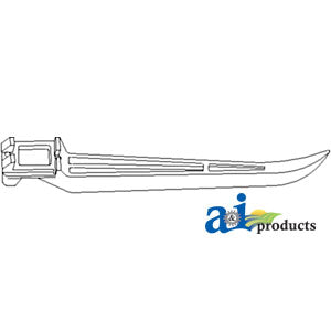 A-63340 Tine, Rear, Tine Bar PN: 63340