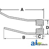A-66230000 Tedder Tooth PN: 66230000