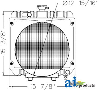 A-66301-58710 Radiator PN: 66301-58710