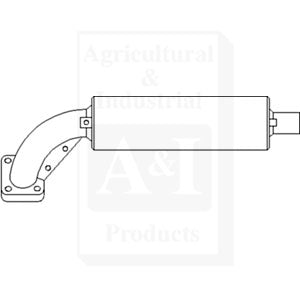 A-66706-54510 Muffler PN: 66706-54510