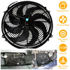 16 Inch Electric Radiator Cooling Fan 12V 120W 10 Blades ith Mounting Kit