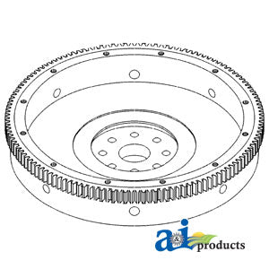 A-672215C91 Flywheel w/ 326759R1 Ring Gear PN: 672215C91