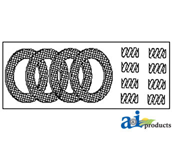 A-67305BH Spring & Lining Kit PN: 67305BH
