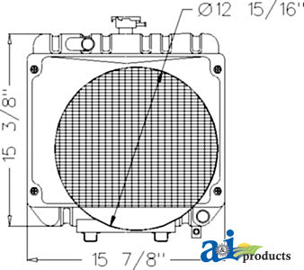 A-67800-58710 Radiator PN: 67800-58710