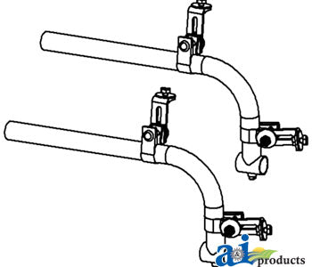 A-6A216 Bracket Set, Fender Mount (40