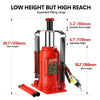 20 Ton Pneumatic Hydraulic Bottle Jack With Hand Pump