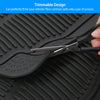 Floor Mats Set Rubber Heavy Duty Trimmable Design Fit Most Cars SUVs Trucks