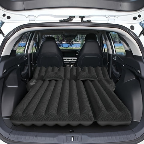 Inflatable Mattress Air Bed, With Phone Slot And Cup holder, 2 Pillows