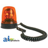 A-70027800 Rotating Beacon, Amber, Magnetic Base PN: 70027800