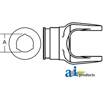 A-70030-35259 Outer Tube Yoke PN: 70030-35259
