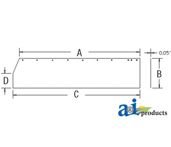 A-700711830 Curtain, Mower Cond. PN: 700711830