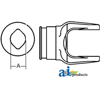 A-6582181 OUTER TUBE YOKE PN: 6582181