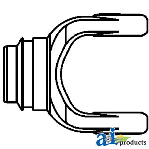 A-55NWY2200 YOKE TORQ TUBE WD 2-1/2R PN: 55NWY2200
