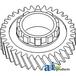 A-70232408 Gear, 2nd Mainshaft PN: 70232408