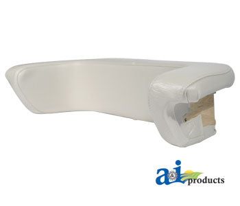 A-70243517-4 Back Cushion, Wood Base, WHT VINYL PN: 70243517-4