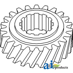 A-70246543 Gear, 3rd, Transmission Countershaft PN: 70246543