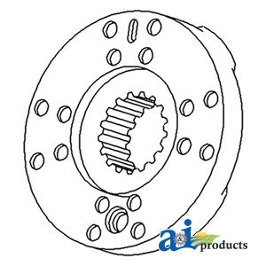 A-70277326 Brake Plate Assembly w/ Lining PN: 70277326