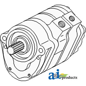 A-70248735 Pump, Hydraulic (Triple) PN: 70248735