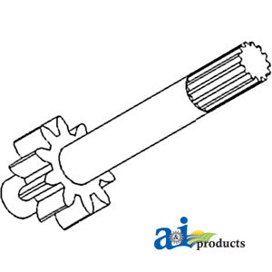 A-70253831 Drive Shaft, Hydraulic Pump PN: 70253831