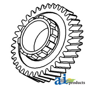 A-70255333 Gear, 2nd Mainshaft PN: 70255333
