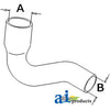 A-70256374 Radiator Hose, Lower PN: 70256374