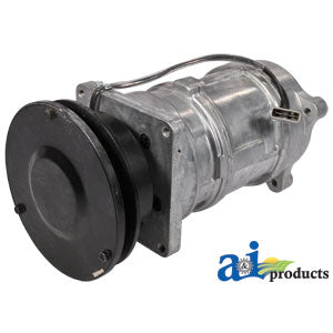 A-70272976 Compressor, New, A6 Style w/ Clutch (1 groove 5.58