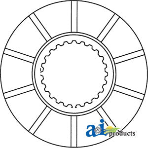A-70277355 Disc, Bonded Brake PN: 70277355