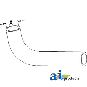 A-704287R2 Radiator Hose, Lower PN: 704287R2