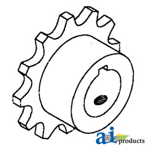 A-70584530 Sprocket, Upper Unit Drive PN: 70584530