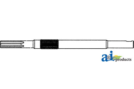 A-70593131 Shaft, Row Unit Drive, Inner, Upper PN: 70593131