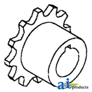 A-70595640 Sprocket, Coupler PN: 70595640