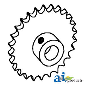 A-71137714 Sprocket Assy., Walker Crank (LH Side) PN: 71137714