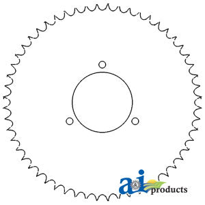 A-71158564 Sprocket, Cleaning Shoe Drive (LH) PN: 71158564