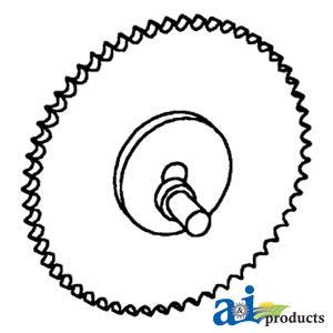 A-71189701 Sprocket Crank Assy., Shoe Drive (LH) PN: 71189701