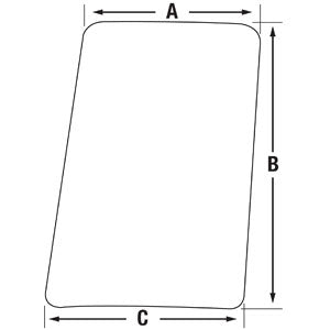 A-7170290 Glass, Upper Door PN: 7170290