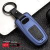 Automotive Carbon Fiber Silicone Key Cover Case Buckle