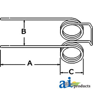 A-76-156 Harrow Tooth PN: 76-156