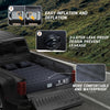 Truck Bed Air Mattress For 6.0-6.5ft Full-size Short Beds Built-In  Air Pump
